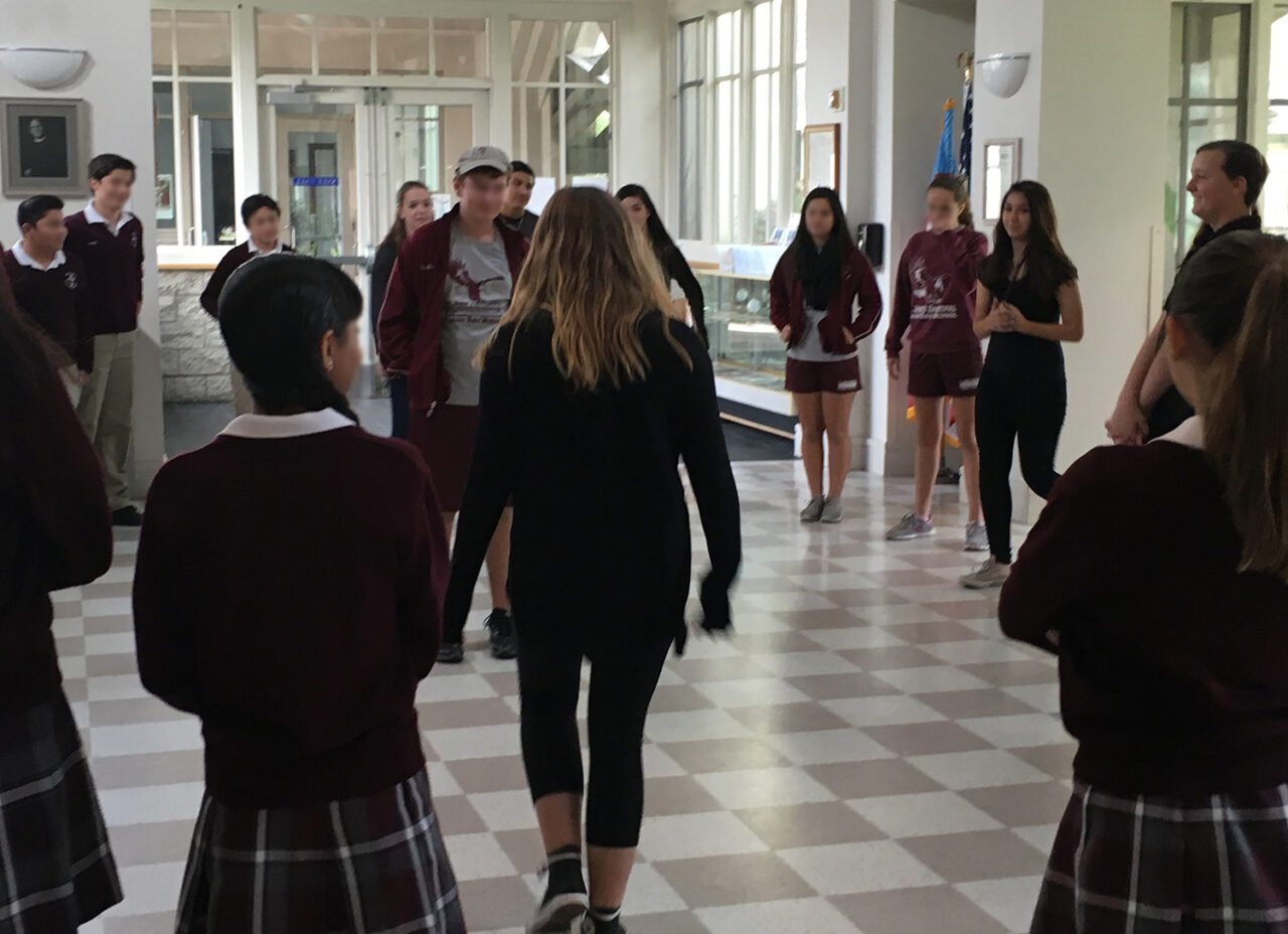 Photo of Theatre of Peace: Youth Anti-Bullying Acting Troupe performing "Act Like You Matter: Anti-Bullying Empowerment Assembly for Middle and High Schools." anti-bullying workshops for 7th-12th grades in san diego