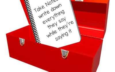 Strategy to Deflect Bullying: Take Notes!
