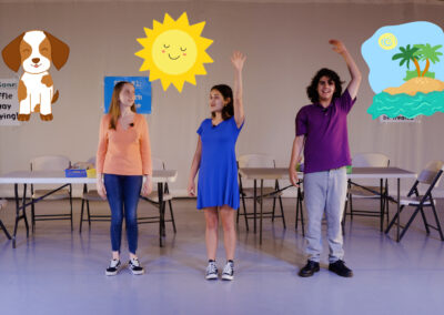 Image of characters from "Baffle Away Bullying! Interactive Workshop for K-3rd." Video available to schools and families at ActLikeYouMatter.org