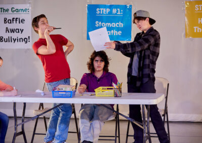 Image of characters from "Baffle Away Bullying! Interactive Workshop for K-3rd." Video available to schools and families at ActLikeYouMatter.org