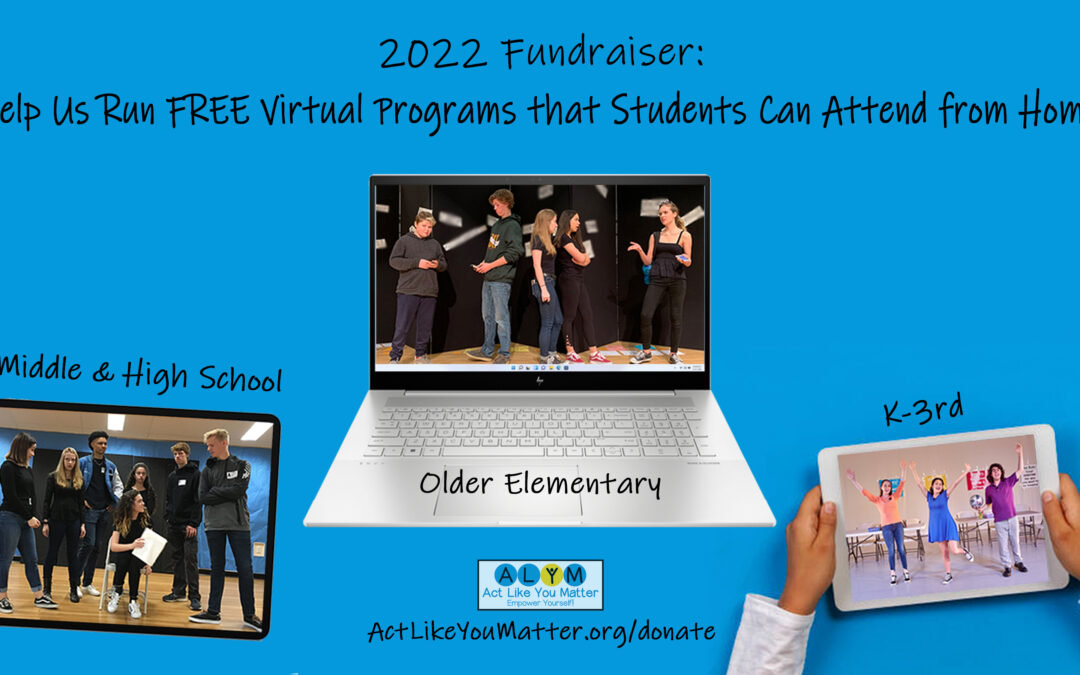 Help Us Run FREE Virtual Programs that Kids Can Attend from Home