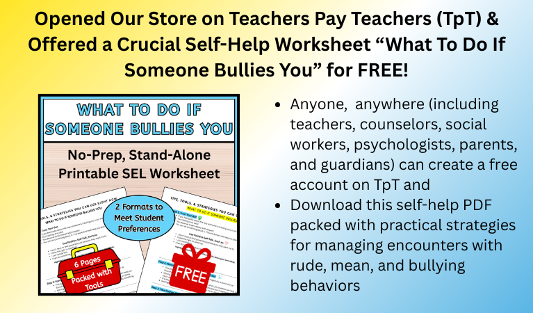 Click to Download This Self-Help Worksheet Now!